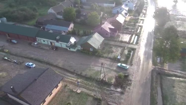 Huta Dzierążyńska po nocnej ulewie - 5/6 września 2018