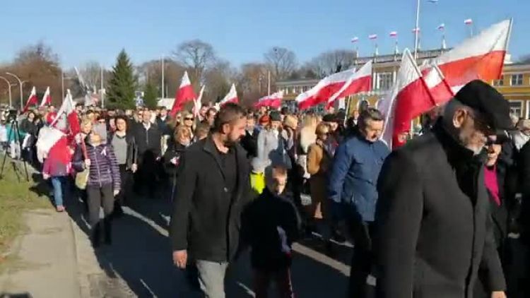 Zamojski Marsz Niepodległości - Zamość 11 listopada 2018