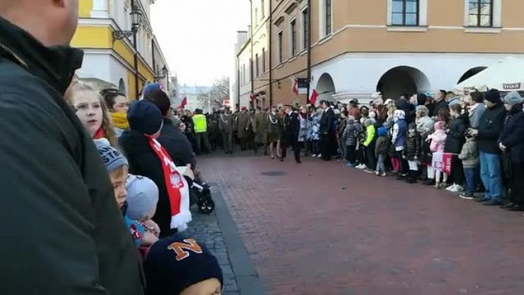 11 listopada 2018. Zamość świętuje 100-lecie niepodległości Polski