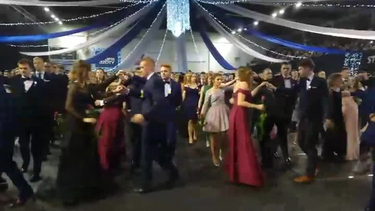Bal studniówkowy I LO im. Jana Zamoyskiego w Zamościu