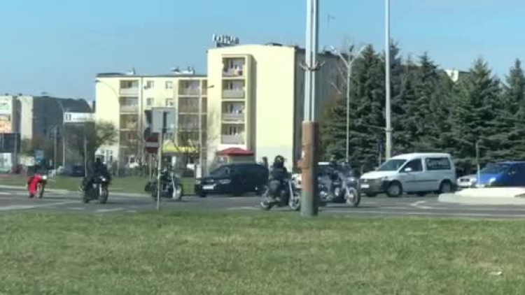 Moto Marzanna - zamojscy motocykliści zainaugurowali sezon 2019