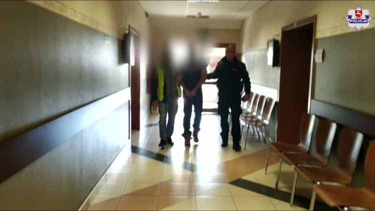 Sprawca napadu na bank w Biłgoraju zatrzymany