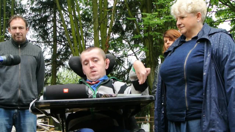 Przy ul. Kresowej 24 w Zamościu trwa budowa Domu Rodzinnego dla dorosłych niepełnosprawnych wychowanków Stowarzyszenia "Krok za krokiem"